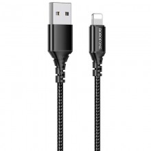 Дата кабель Borofone BX54 Ultra bright USB to Lightning (1m) - купить на Floy.com.ua