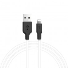 Дата кабель Hoco X21 Plus Silicone Lightning Cable (2m) - купить на Floy.com.ua
