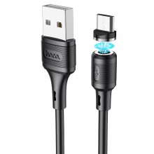 Дата кабель Hoco X52 "Sereno magnetic" USB to MicroUSB (1m) - купить на Floy.com.ua
