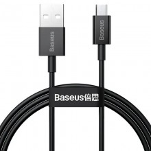 Дата кабель Baseus Superior Series Fast Charging MicroUSB Cable 2A (1m) (CAMYS) - купить на Floy.com.ua