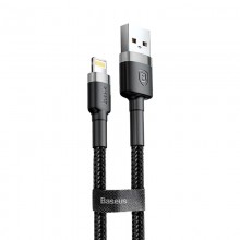 Дата кабель Baseus Cafule Lightning Cable 1.5A (2m) (CALKLF-C) - купить на Floy.com.ua