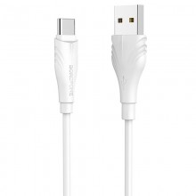 Дата кабель Borofone BX18 Optimal USB to Type-C (1m) - купить на Floy.com.ua