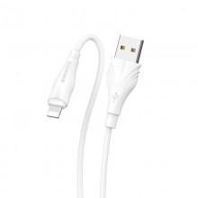 Дата кабель Borofone BX18 Optimal USB to Lightning (2m) - купить на Floy.com.ua