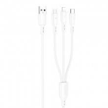 Дата кабель Borofone BX71 USB to 3in1 (1m) - купить на Floy.com.ua