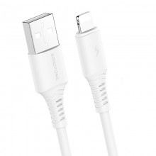 Дата кабель Borofone BX47 Coolway USB to Lightning (1m) - купить на Floy.com.ua