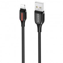Дата кабель Borofone BU14 Heroic USB to Lightning (1.2m) - купить на Floy.com.ua