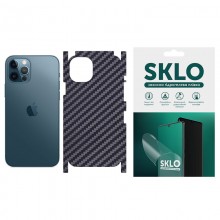 Защитная пленка SKLO Back (тыл+грани) Carbon для Apple iPhone 13 Pro (6.1") - купить на Floy.com.ua