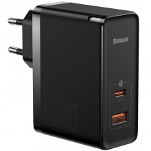 СЗУ Baseus GaN5 Pro Type-C+USB 100W EU (CCGP09020) - купить на Floy.com.ua