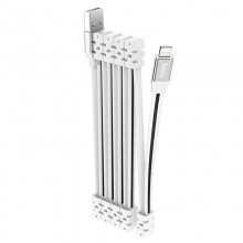 Дата кабель Hoco U103 Magnetic Absorption USB to Lightning (1m) - купить на Floy.com.ua