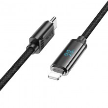 Дата кабель Hoco U127 Power Type-C to Lightning (1.2m) - купить на Floy.com.ua