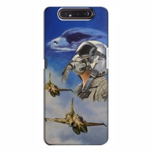 Защитные чехлы для Samsung Galaxy A90 2019 ( A905F ) (AlphaPrint) Летчик - купить на Floy.com.ua