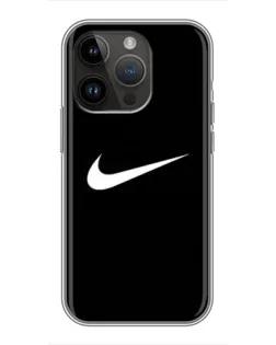 Чохол для iPhone 14 Pro з картинкою «Мінімалістичний Найк» Чохол для iPhone 14 Pro з картинкою «Мінімалістичний Найк»