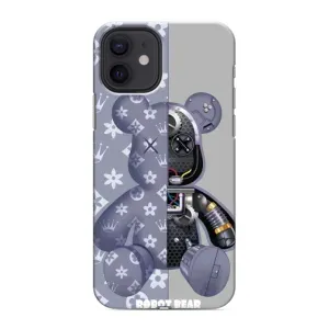 Чехол с принтом «Робот Мишка» для iPhone 12 mini