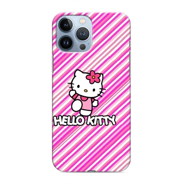 Чохол з принтом «Hello Kytty» для iPhone 13 Pro Max Чохол з принтом «Hello Kytty» для iPhone 13 Pro Max
