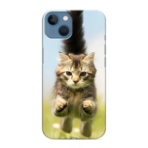 Чехол с принтом «Прыжок кота» для iPhone 13 Чехол с принтом «Прыжок кота» для iPhone 13