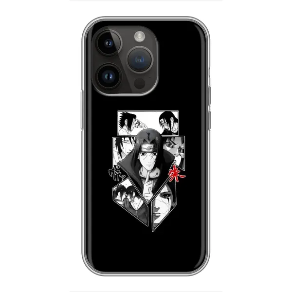 Чехол с принтом «коллаж Итачи» для iPhone 14 Pro Max Чехол с принтом «коллаж Итачи» для iPhone 14 Pro Max