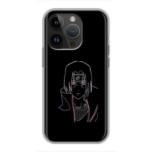 Чехол с принтом «силуэт Итачи» для iPhone 14 Pro Max