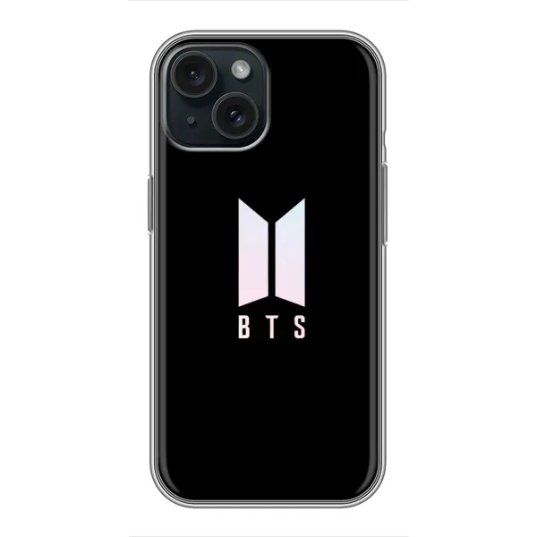Чохол з принтом «Лого BTS» для iPhone 14 Чохол з принтом «Лого BTS» для iPhone 14
