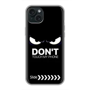 Чехол с принтом «Не трогай телефон» для iPhone 14 Plus