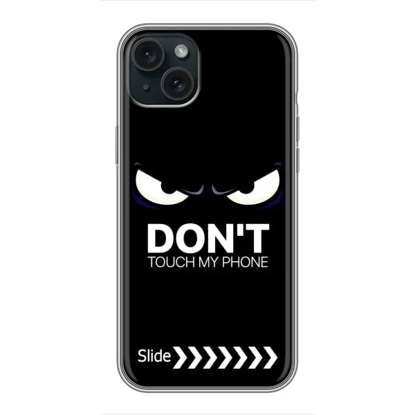 Чехол с принтом «Не трогай телефон» для iPhone 14 Plus Чехол с принтом «Не трогай телефон» для iPhone 14 Plus