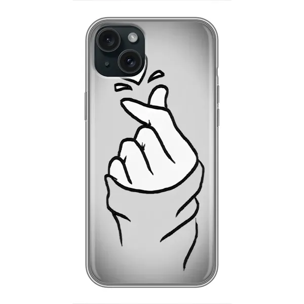 Чехол с принтом «Значок Love» для iPhone 15 Plus Чехол с принтом «Значок Love» для iPhone 15 Plus