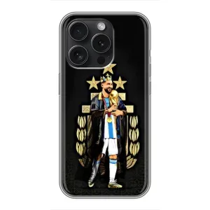 Чохли для iPhone 15 Pro (Leo чемпіон) (AlphaPrint) (Мессі Король)