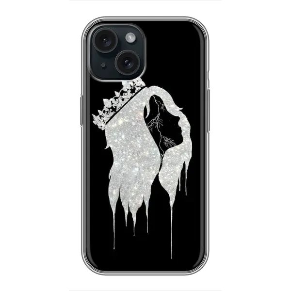 Чехол с принтом «Принцесса» для iPhone 15 Чехол с принтом «Принцесса» для iPhone 15