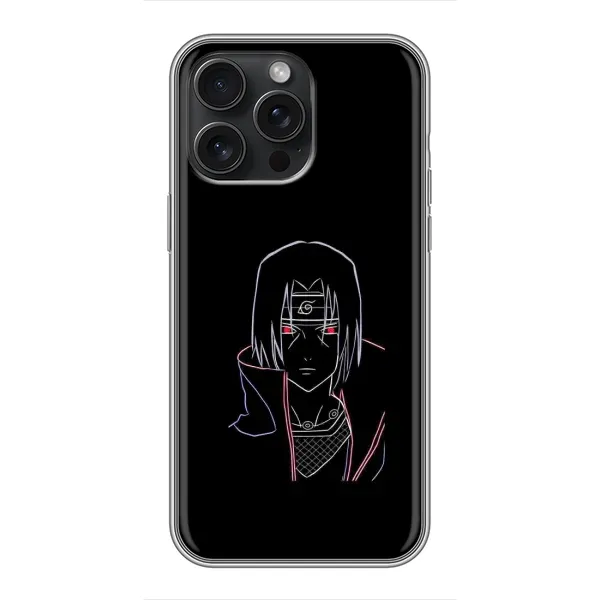 Чехол с принтом «силуэт Итачи» для iPhone 16 Pro Max Чехол с принтом «силуэт Итачи» для iPhone 16 Pro Max