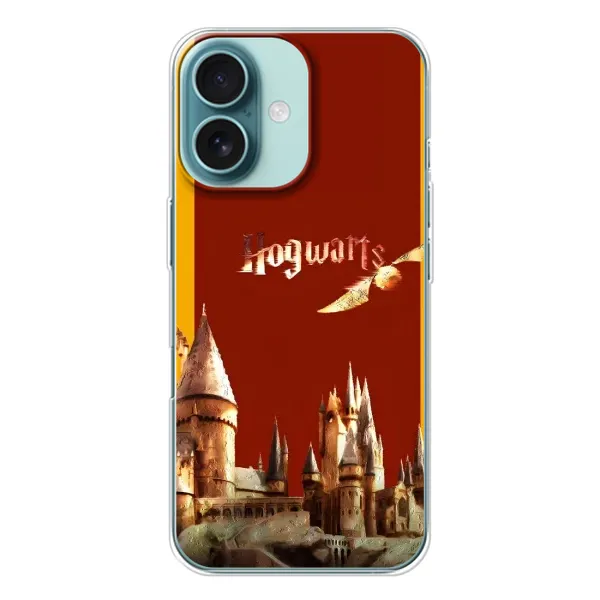 Чехол с принтом «Hogwarts» для iPhone 16 Чехол с принтом «Hogwarts» для iPhone 16