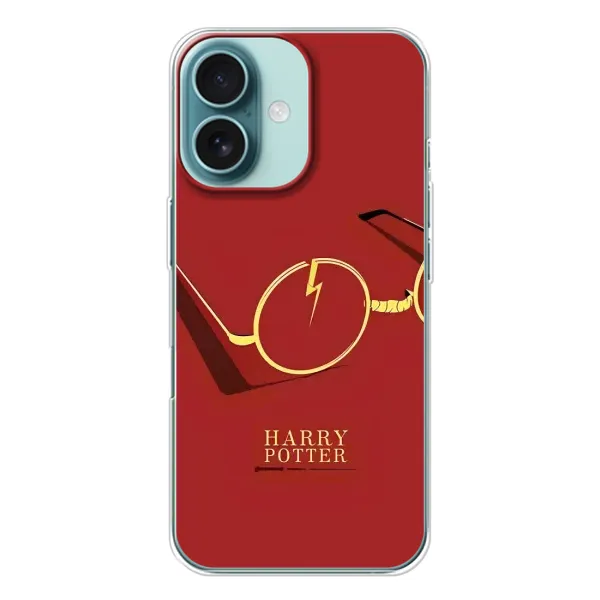 Чехол с принтом «очки Гарри» для iPhone 16 Чехол с принтом «очки Гарри» для iPhone 16