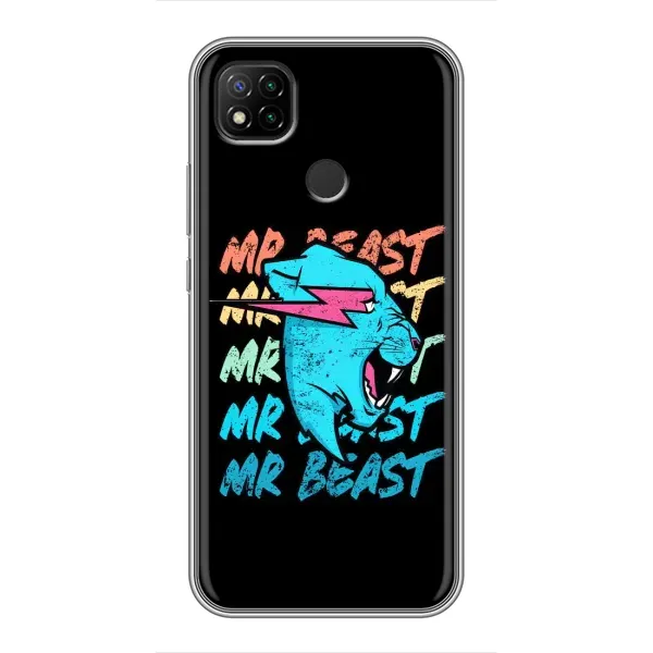 Чохол з принтом «logo Mr beast» для Xiaomi Redmi 9c Чохол з принтом «logo Mr beast» для Xiaomi Redmi 9c