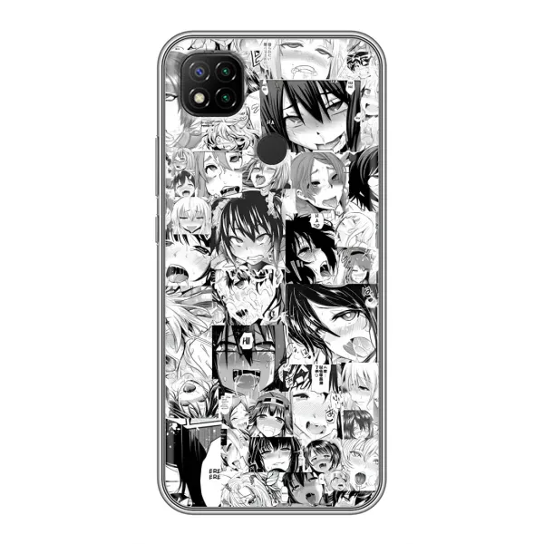 Чохол з принтом «Ahegao manga» для Xiaomi Redmi 9c Чохол з принтом «Ahegao manga» для Xiaomi Redmi 9c