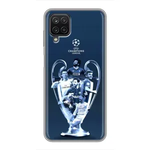 Чехлы для Samsung Galaxy A12 (VPrint) - Футбольные клубы (Кубок ЛЧ)