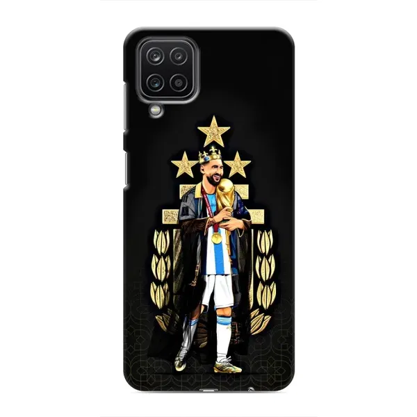 Чехол с принтом «Месси Король» для Samsung Galaxy M12 Чехол с принтом «Месси Король» для Samsung Galaxy M12
