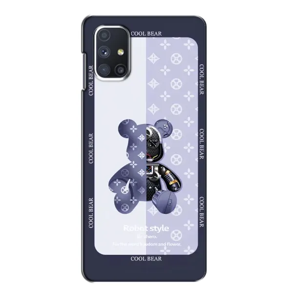Чохол з принтом «Медведик LV» для Samsung Galaxy M51 Чохол з принтом «Медведик LV» для Samsung Galaxy M51