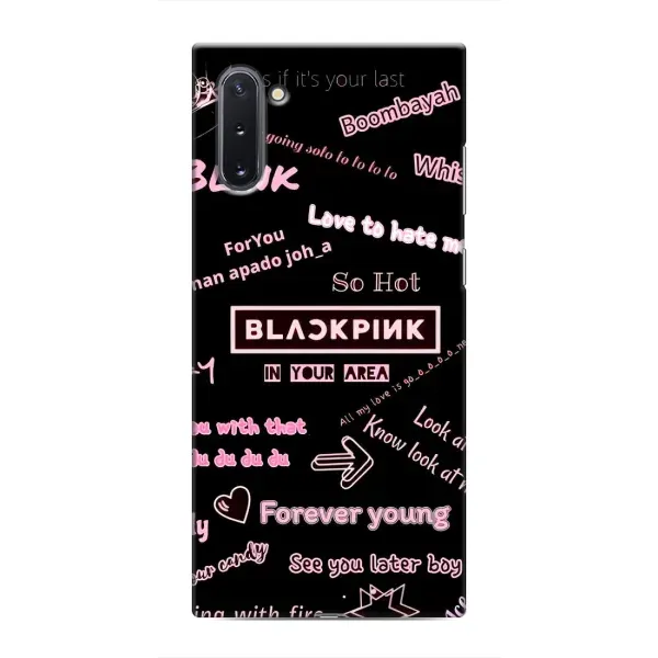 Чохол з принтом «BLACKPINK» для Samsung Galaxy Note 10 Чохол з принтом «BLACKPINK» для Samsung Galaxy Note 10
