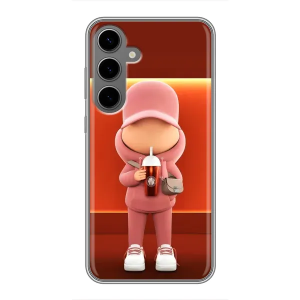 Чохол з принтом «З Кавою» для Samsung Galaxy S24 Plus Чохол з принтом «З Кавою» для Samsung Galaxy S24 Plus