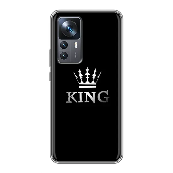 Чохол з принтом «KING» для Xiaomi 12T Pro Чохол з принтом «KING» для Xiaomi 12T Pro