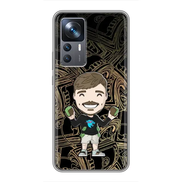 Чехол с принтом «Mister Beast» для Xiaomi 12T Pro Чехол с принтом «Mister Beast» для Xiaomi 12T Pro