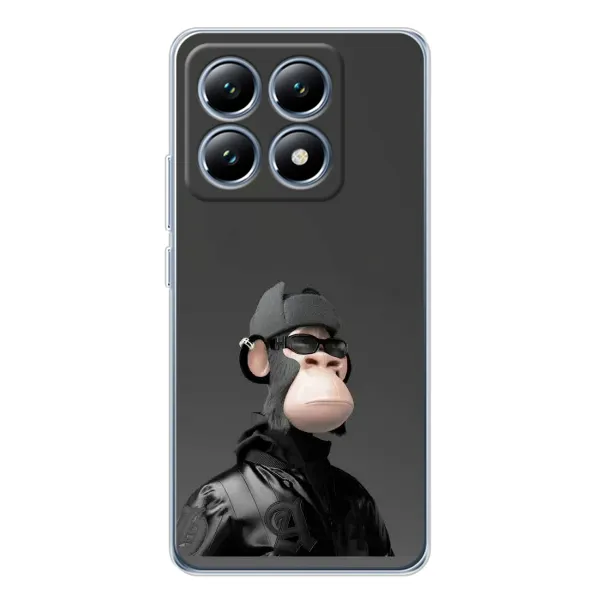 Чехол с принтом «стильная обезьяна NFT» для Xiaomi 15 Pro Чехол с принтом «стильная обезьяна NFT» для Xiaomi 15 Pro