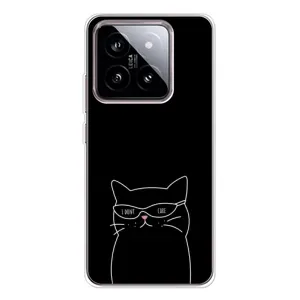 Чохол з малюнком кіт на Xiaomi 15 (Байдужий кіт)