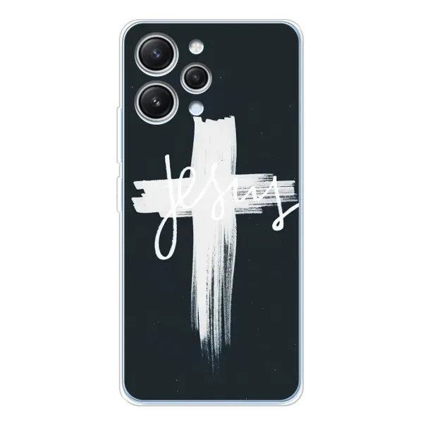 Чехол с принтом «Иисус» для Xiaomi Redmi 12 Чехол с принтом «Иисус» для Xiaomi Redmi 12