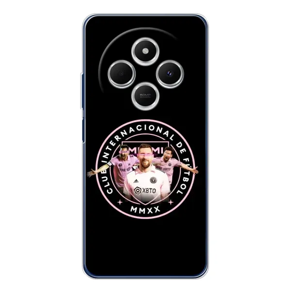 Чехол с принтом «Месси в лого» для Xiaomi Redmi 14R 5G Чехол с принтом «Месси в лого» для Xiaomi Redmi 14R 5G