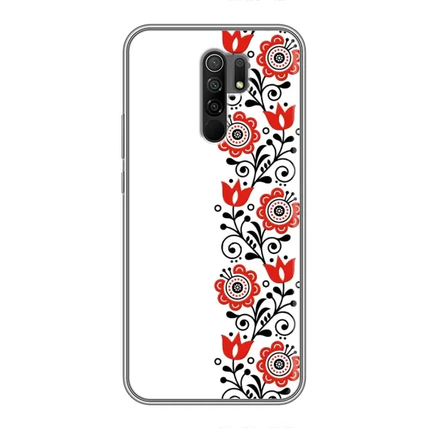 Чехол с принтом «Яркая вишиванка» для Xiaomi Redmi 9 Чехол с принтом «Яркая вишиванка» для Xiaomi Redmi 9