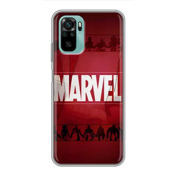 Чохол з принтом «MARVEL» для Xiaomi Redmi Note 10 Чохол з принтом «MARVEL» для Xiaomi Redmi Note 10