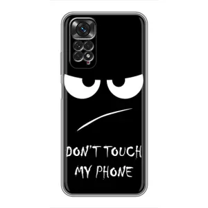 Чехол с принтом «Dont Touch» для Xiaomi Redmi Note 11 / 11s