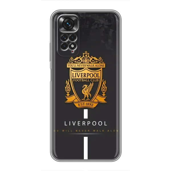 Чохол з принтом «FC Liverpool» для Xiaomi Redmi Note 11 / 11s Чохол з принтом «FC Liverpool» для Xiaomi Redmi Note 11 / 11s