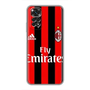 Чохли для Xiaomi Redmi Note 11 / 11s (VPrint) - Футбольні клуби (Milan)