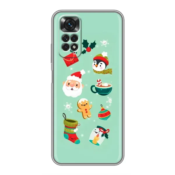 Чохол з принтом «Настрій НГ» для Xiaomi Redmi Note 11 / 11s Чохол з принтом «Настрій НГ» для Xiaomi Redmi Note 11 / 11s