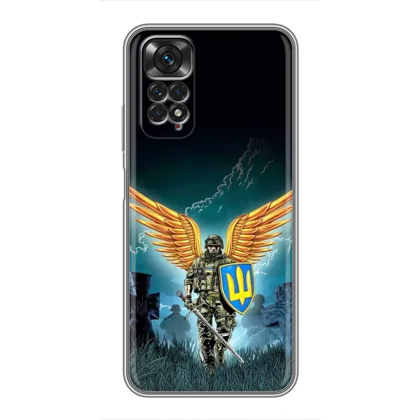Чохол з принтом «Солдат ЗСУ» для Xiaomi Redmi Note 11 / 11s Чохол з принтом «Солдат ЗСУ» для Xiaomi Redmi Note 11 / 11s